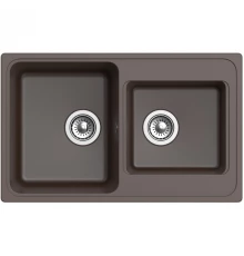 Кухонная мойка Ewigstein шоколад Elegant 80D
