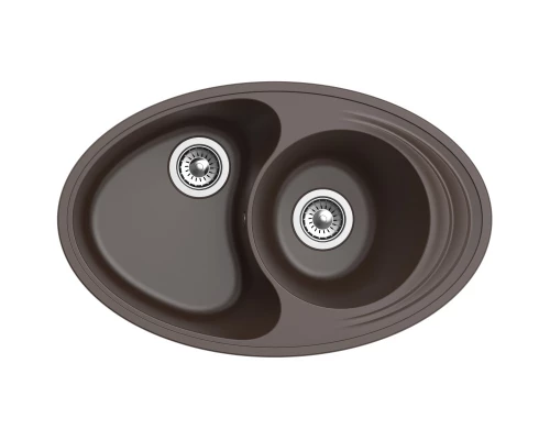 Кухонная мойка Ewigstein шоколад Elegant W90KF