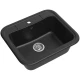 Кухонная мойка Ewigstein антрацит Antik 60
