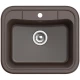 Кухонная мойка Ewigstein шоколад Antik 60
