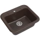 Кухонная мойка Ewigstein шоколад Antik 60