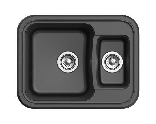 Кухонная мойка Ewigstein антрацит Antik 60K