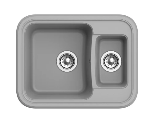 Кухонная мойка Ewigstein серый металлик Antik 60K