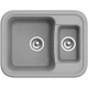 Кухонная мойка Ewigstein серый металлик Antik 60K