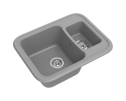 Кухонная мойка Ewigstein серый металлик Antik 60K