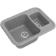 Кухонная мойка Ewigstein серый металлик Antik 60K