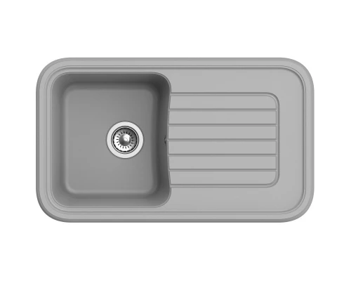 Кухонная мойка Ewigstein серый металлик Antik 60F