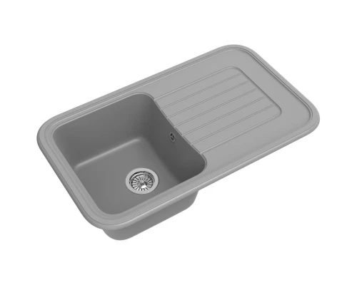 Кухонная мойка Ewigstein серый металлик Antik 60F