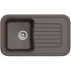 Кухонная мойка Ewigstein шоколад Antik 60F