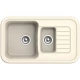 Кухонная мойка Ewigstein крем Antik 60KF