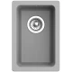 Кухонная мойка Ewigstein серый металлик 2540