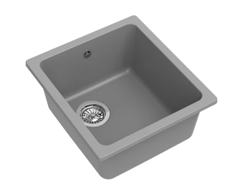 Кухонная мойка Ewigstein серый металлик 3540
