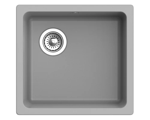 Кухонная мойка Ewigstein серый металлик 4540