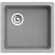 Кухонная мойка Ewigstein серый металлик 4540
