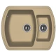 Кухонная мойка Florentina Nire капучино 20.220.D0630.306
