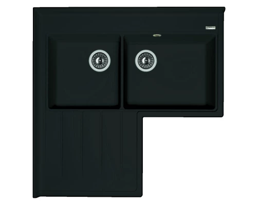 Кухонная мойка Florentina Adria антрацит 20.380.L0960.302