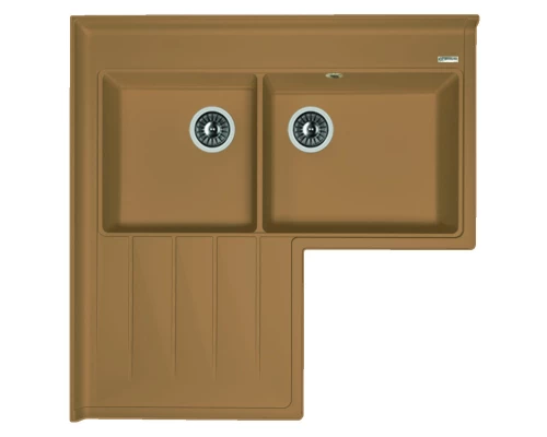 Кухонная мойка Florentina Adria капучино 20.380.L0960.306