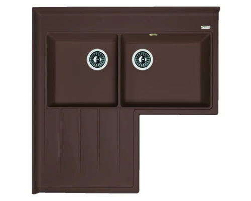 Кухонная мойка Florentina Adria мокко 20.380.L0960.303