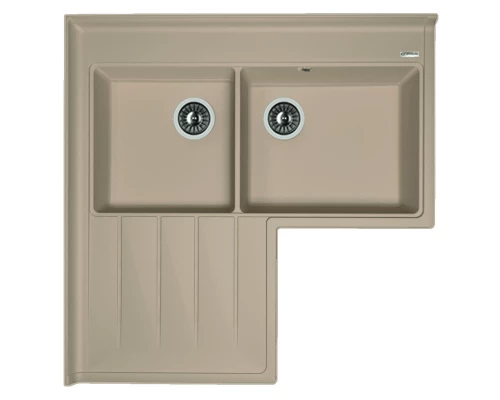 Кухонная мойка Florentina Adria песочный 20.380.L0960.107