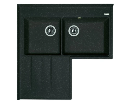 Кухонная мойка Florentina Adria черный 20.380.L0960.102