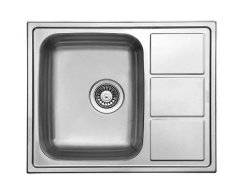 Кухонная мойка Florentina Profi декоративная сталь PR.615.500.B.10.D.08