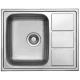 Кухонная мойка Florentina Profi декоративная сталь PR.615.500.B.10.D.08