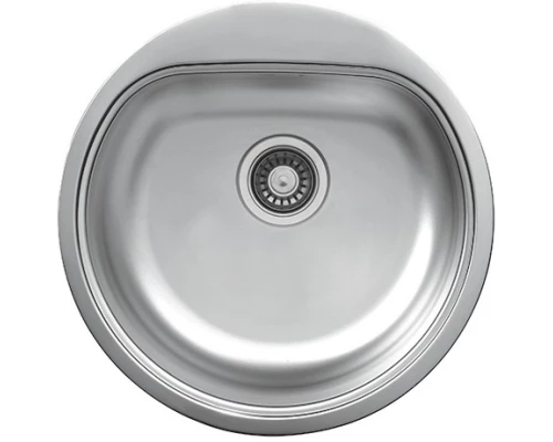 Кухонная мойка Florentina Gloriya декоративная сталь GL.510.B.10.D.08