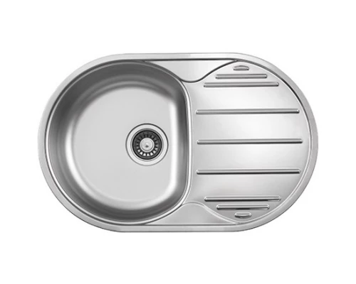 Кухонная мойка Florentina Gloriya матовая сталь GL.780.500.B.10.M.08