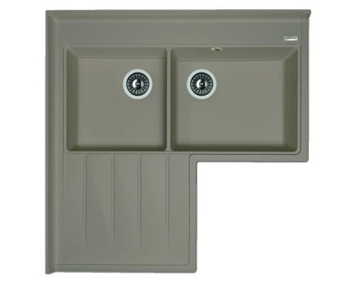Кухонная мойка Florentina Adria грей 20.380.L0960.305