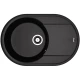 Кухонная мойка Flortek Дафна антрацит 23.030.С0760.302