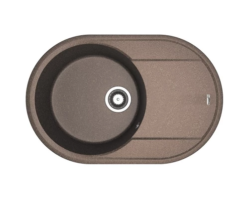 Кухонная мойка Flortek Дафна коричневый 23.030.С0760.105