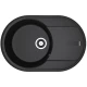 Кухонная мойка Flortek Дафна черный 23.030.С0760.102
