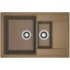 Кухонная мойка Flortek Консул капучино 23.025.D0760.306