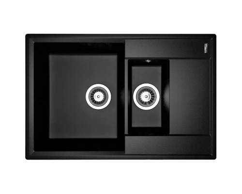 Кухонная мойка Flortek Консул черный 23.025.D0760.102