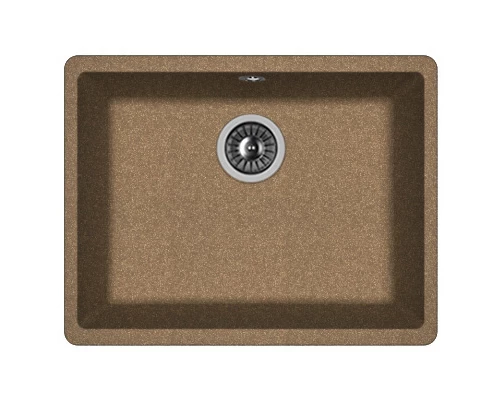 Кухонная мойка Flortek Ринг коричневый 24.050.D0500.105