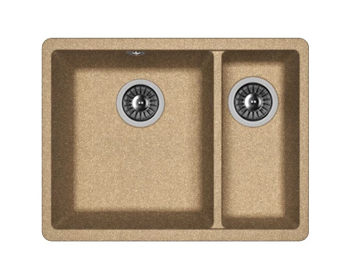 Кухонная мойка Flortek Ринг коричневый 24.055.D0510.105