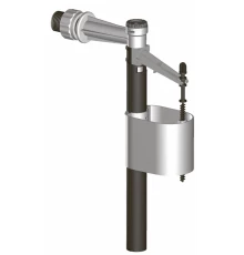 Клапан д/бачка с бок. под. 3/8 (1/2пер.) (Чехия)  ГАНЗЕР  (75/1шт)