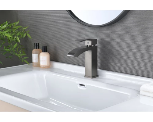 44111-Q Смеситель од. для раковины (ГРАФИТ) GANZER (10/1шт)