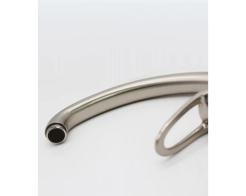 10021-G  Смеситель (САТИН) для кухни "GANZER"  (10/1шт)