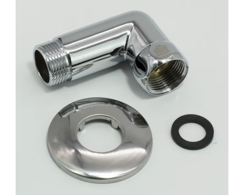 Угловое соединение полотенцесушителя (пара) 1г-1ш Ganzer GZ55LFM