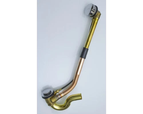 Слив-перелив для ванны полуавтомат GANZER F-1 хром