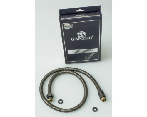 Шланг для биде 100 см Ganzer GZ60100-Q цвет графит