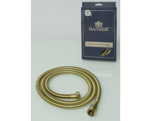 Шланг для душа 175 см Ganzer GZ60175-S цвет матовое золото
