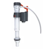 Клапан  д/бачка  с ниж под 1/2  ПЛАСТ  ГАНЗЕР