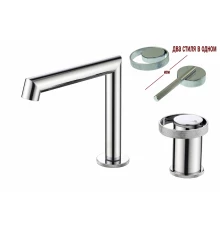 Смеситель  на борт раковины 2 отверстия от бренда Ganzer GZ19114 хром