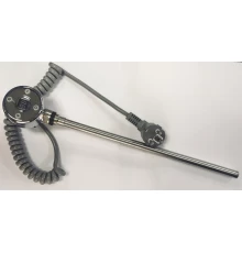 ТЭН для полотенцесушителя 300 Вт со встроенным термостатом и LCD дисплеем Ganzer GZ8201