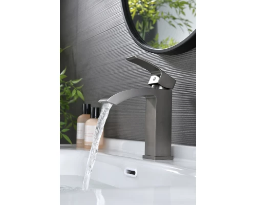 44111-Q Смеситель од. для раковины (ГРАФИТ) GANZER (10/1шт)