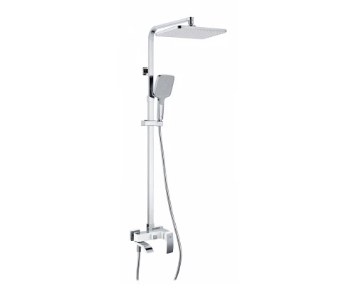 Душевая система с тропическом душем из латуни Ganzer GZ44161-F белый