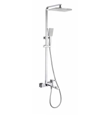 Душевая система с тропическим душем из латуни от бренда Ganzer GZ07162 хром