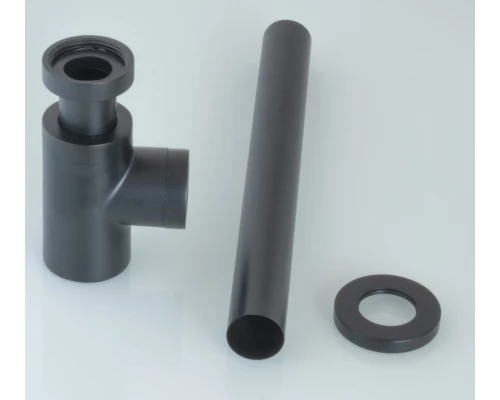 Сифон для раковины Ganzer А-3C черный